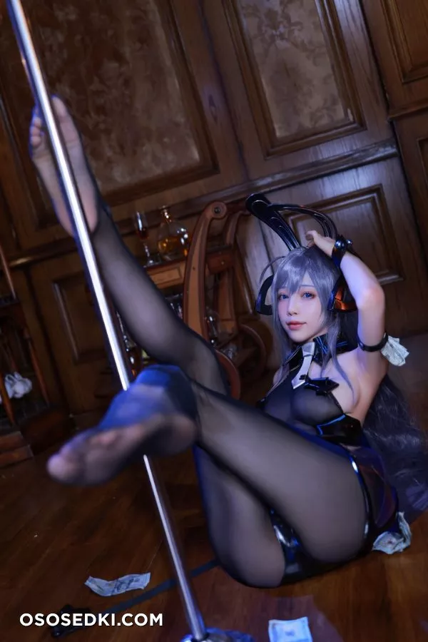 Aqua 水淼 | Azur Lane | New Jersey Playboy Bunny - 40