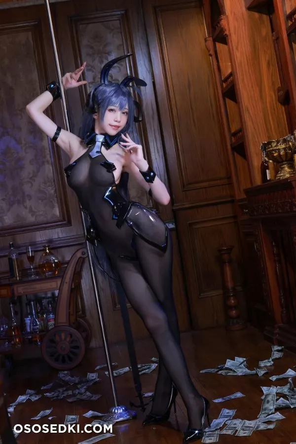 Aqua 水淼 | Azur Lane | New Jersey Playboy Bunny - 43