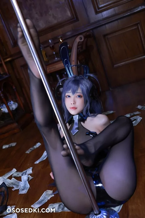 Aqua 水淼 | Azur Lane | New Jersey Playboy Bunny - 65