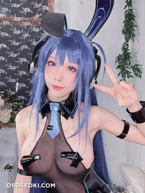 Aqua 水淼 | Azur Lane | New Jersey Playboy Bunny - 77