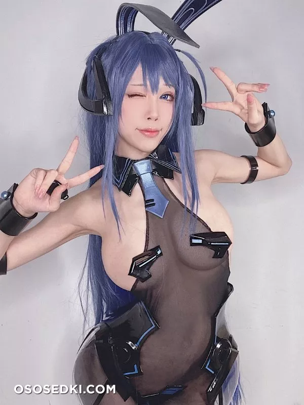 Aqua 水淼 | Azur Lane | New Jersey Playboy Bunny - 84
