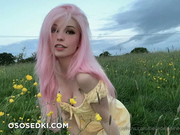 Belle Delphine Running in the field - 31