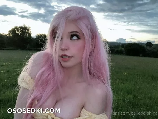Belle Delphine Running in the field - 66