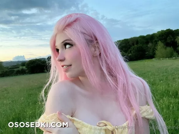 Belle Delphine Running in the field - 69
