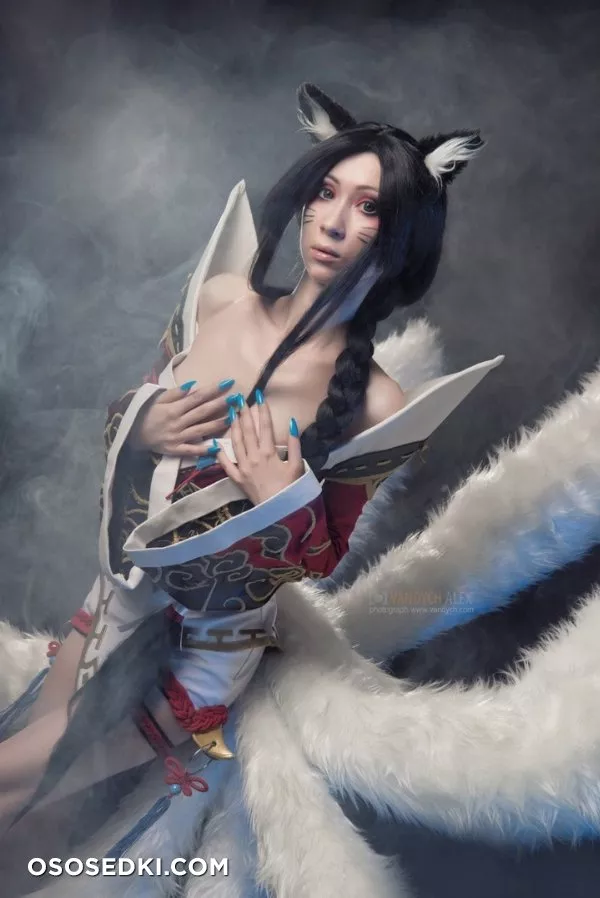 Ahri by Alina Latypova(by Vandych)+backstage+Ahri schoolgirl - 8