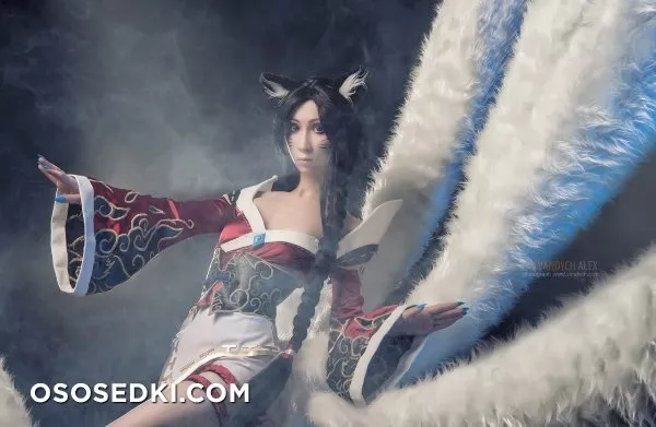 Ahri by Alina Latypova(by Vandych)+backstage+Ahri schoolgirl - 12