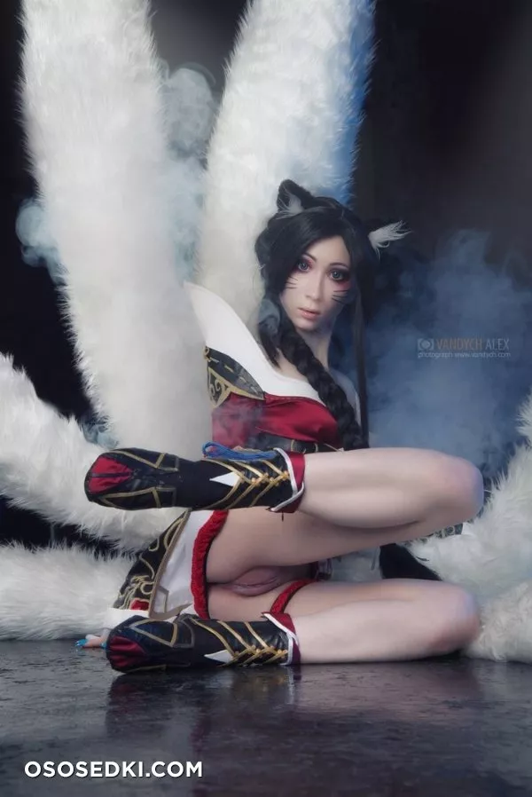 Ahri by Alina Latypova(by Vandych)+backstage+Ahri schoolgirl - 42