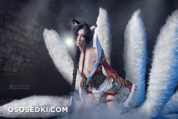 Ahri by Alina Latypova(by Vandych)+backstage+Ahri schoolgirl - 57