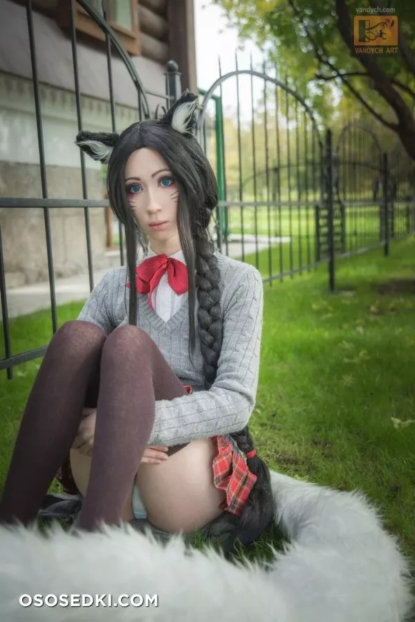 Ahri by Alina Latypova(by Vandych)+backstage+Ahri schoolgirl - 131