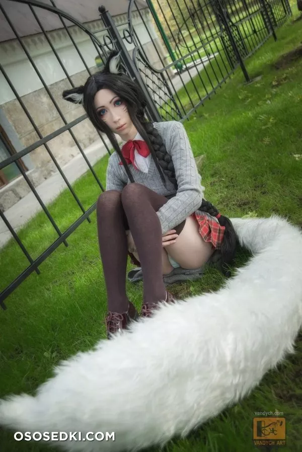 Ahri by Alina Latypova(by Vandych)+backstage+Ahri schoolgirl - 136