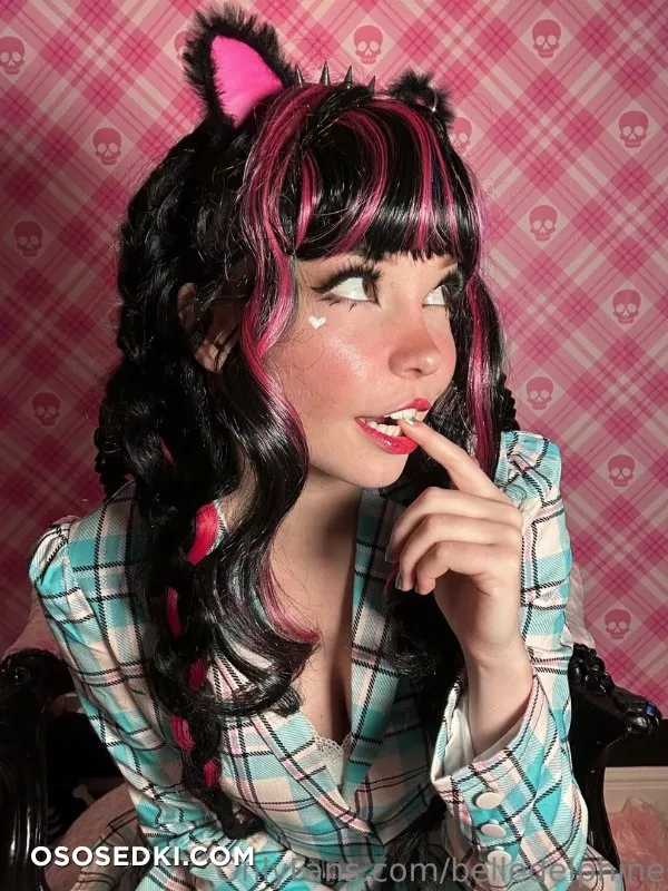 Belle Delphine Black&Red Hair - 8