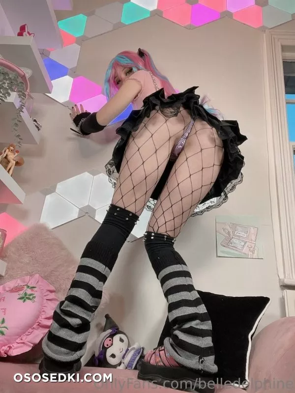 Belle Delphine Pink-Blue Hair - 61