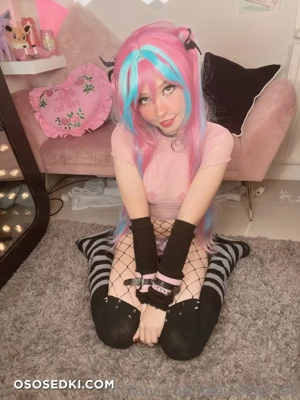 Belle Delphine Pink-Blue Hair - 118