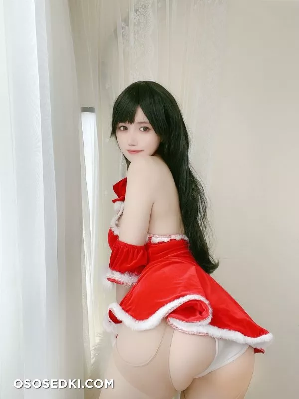 14小仓千代w NO.017 - 红色圣诞礼物裙[23P／62.3MB] - 15