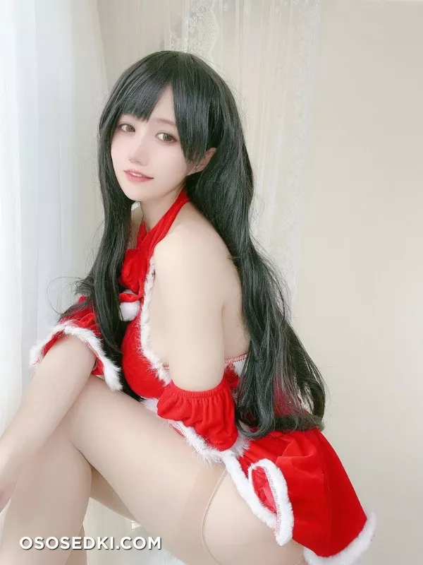14小仓千代w NO.017 - 红色圣诞礼物裙[23P／62.3MB] - 20