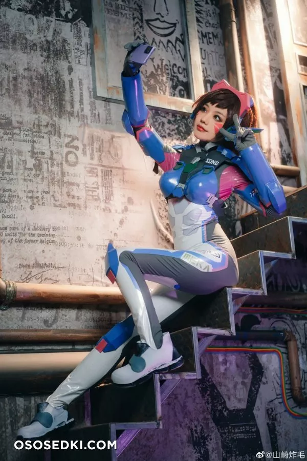 (Cosplay) D.va Overwatch 2 - 山崎炸毛 - 14