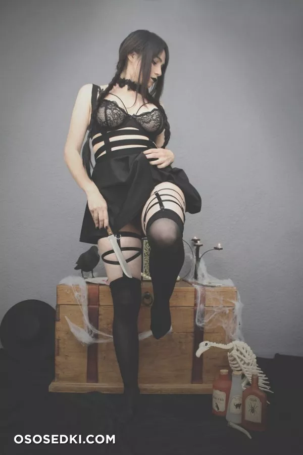 Hey Shika | The Addams Family | Wednesday Addams - 6