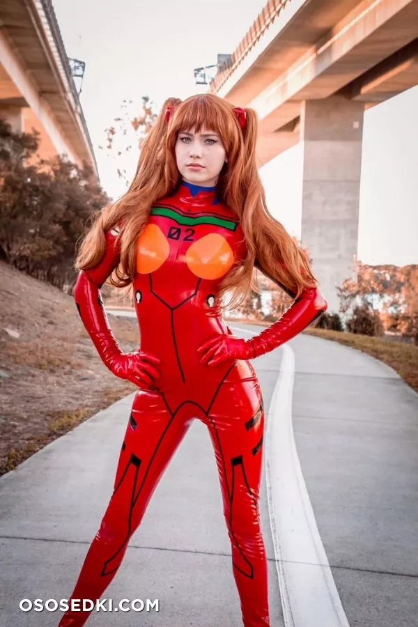 Nichameleon -  Asuka patreon cosplay set - 22