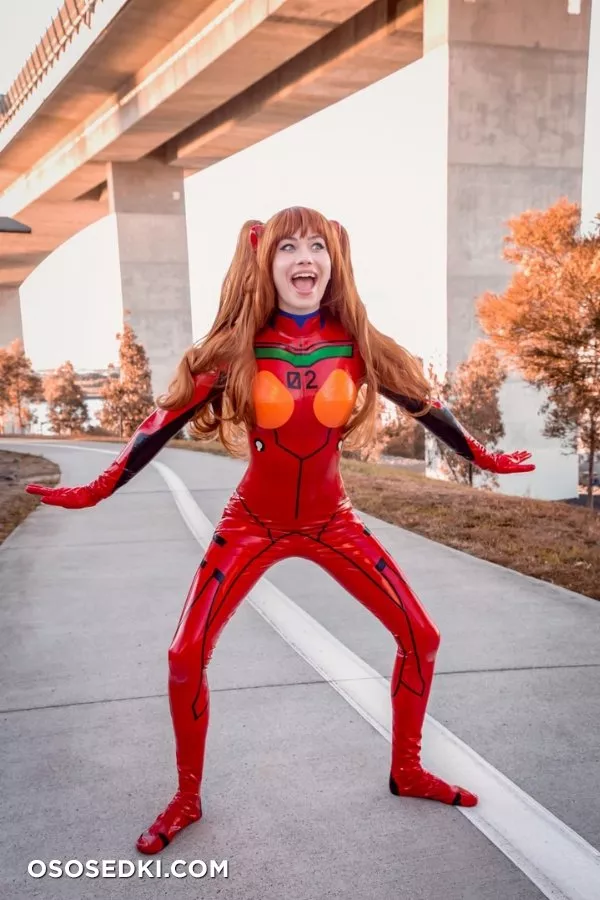 Nichameleon -  Asuka patreon cosplay set - 23