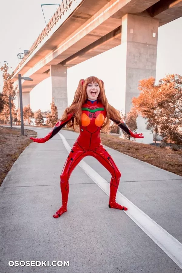 Nichameleon -  Asuka patreon cosplay set - 27