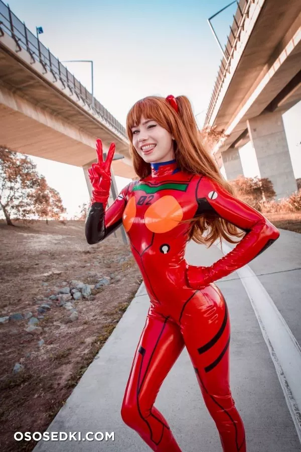 Nichameleon -  Asuka patreon cosplay set - 28