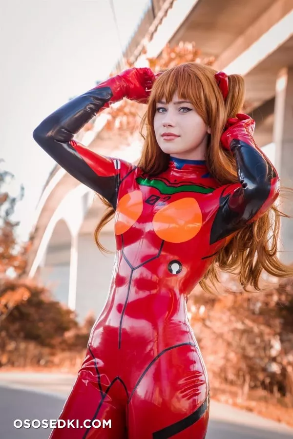 Nichameleon -  Asuka patreon cosplay set - 32