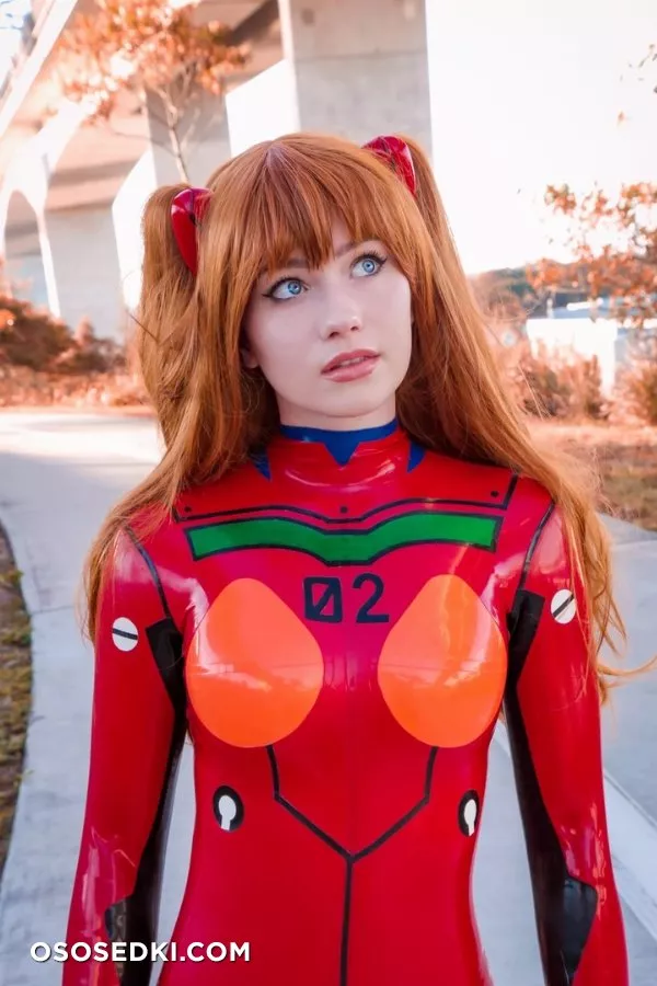 Nichameleon -  Asuka patreon cosplay set - 36