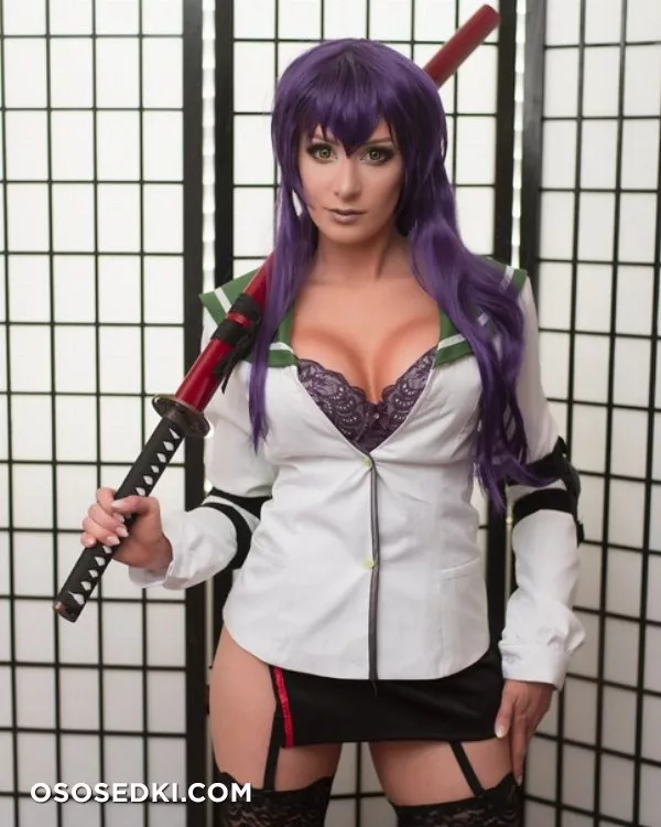 Kate Sarkissian - Saeko erotic patreon cosplay set - 12