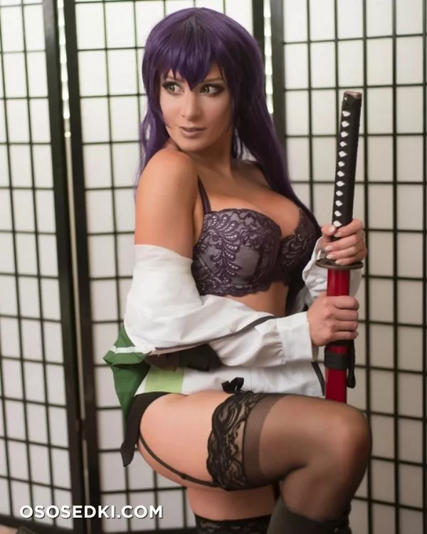 Kate Sarkissian - Saeko erotic patreon cosplay set - 17
