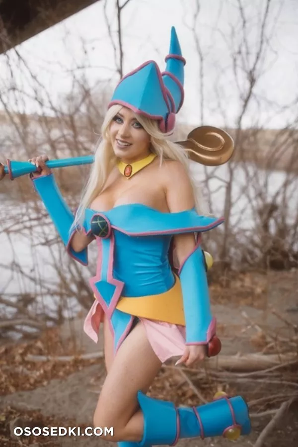 Kate Sarkissian - Dark Magician Girl erotic patreon cosplay set - 50
