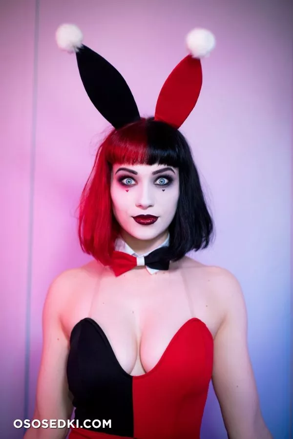 Nichameleon - Playboy Bunny Harley patreon cosplay set - 13