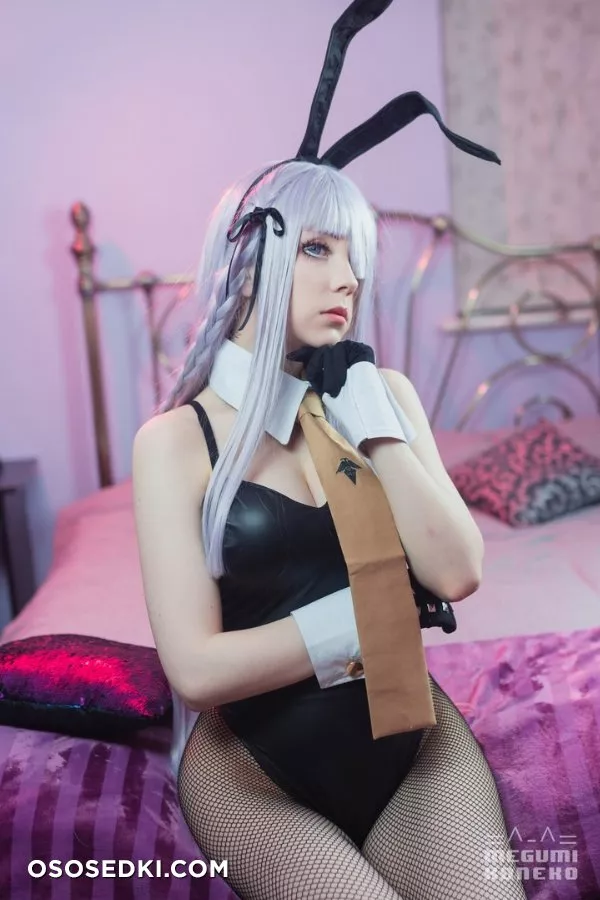 Megumi Koneko -  Kyoko Kirigiri Bunny  (Danganronpa) cosplay set - 6