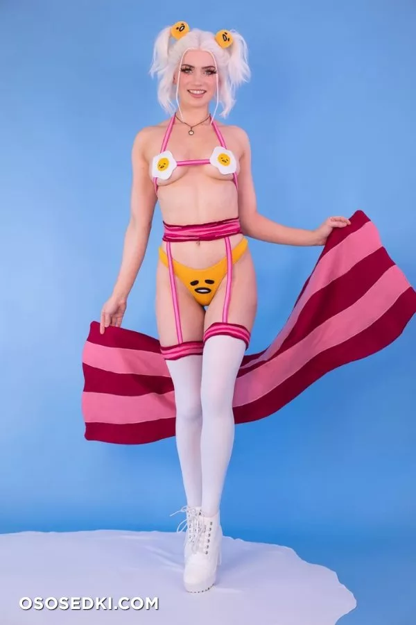 Nichameleon - Gudetama lingerie patreon cosplay set - 8