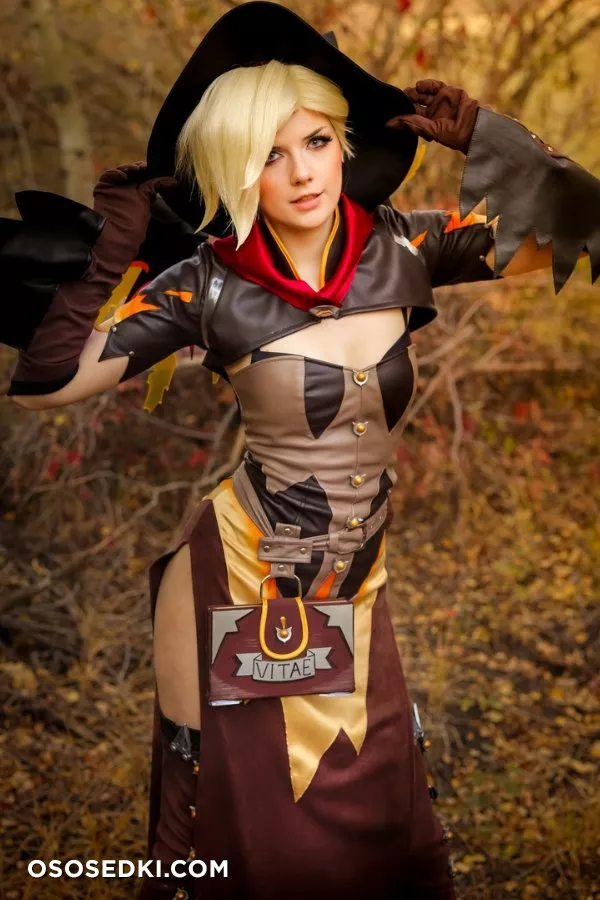 Meggii cosplay - Witch Mercy patreon cosplay set - 22