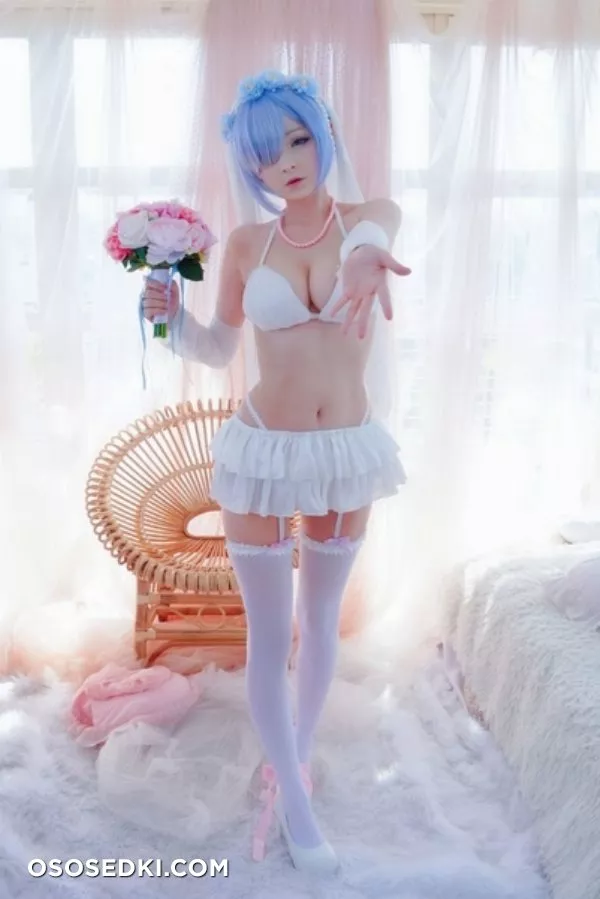 Azami & Hidori Rose - Ram and Rem (Re:Zero) patreon cosplay set - 4