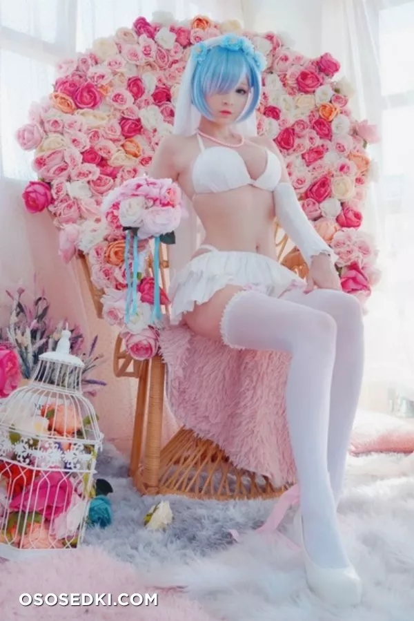 Azami & Hidori Rose - Ram and Rem (Re:Zero) patreon cosplay set - 8