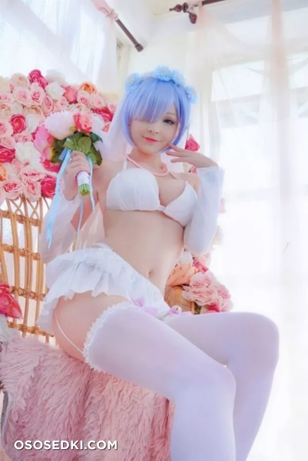 Azami & Hidori Rose - Ram and Rem (Re:Zero) patreon cosplay set - 10