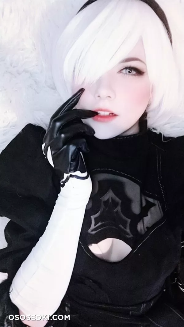 Meggii cosplay - 2B (Nier Automata) patreon erotic cosplay set - 4