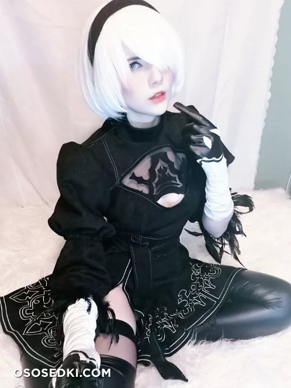 Meggii cosplay - 2B (Nier Automata) patreon erotic cosplay set - 8