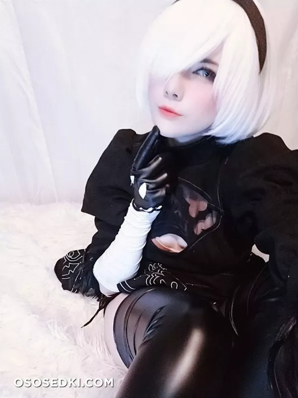 Meggii cosplay - 2B (Nier Automata) patreon erotic cosplay set - 9