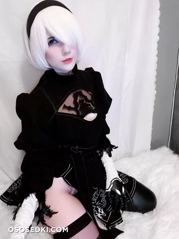 Meggii cosplay - 2B (Nier Automata) patreon erotic cosplay set - 10