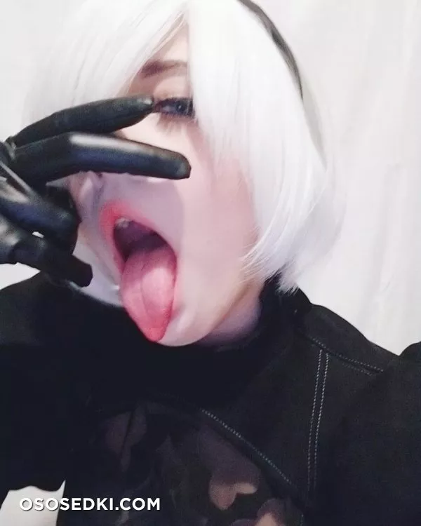 Meggii cosplay - 2B (Nier Automata) patreon erotic cosplay set - 11