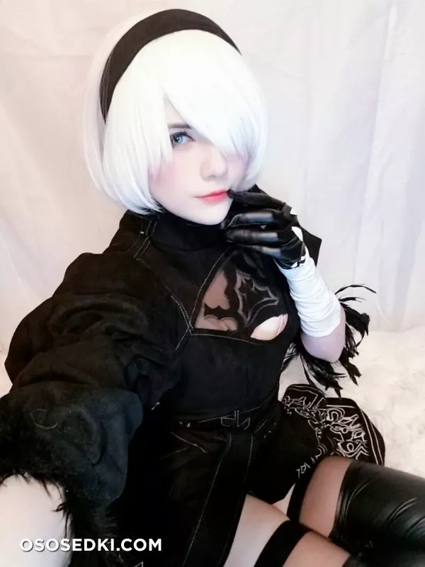 Meggii cosplay - 2B (Nier Automata) patreon erotic cosplay set - 12