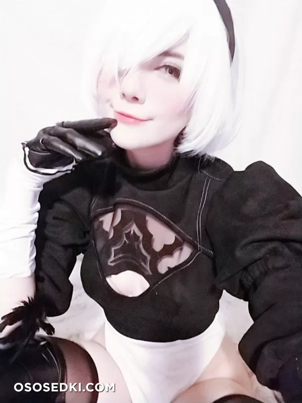 Meggii cosplay - 2B (Nier Automata) patreon erotic cosplay set - 13