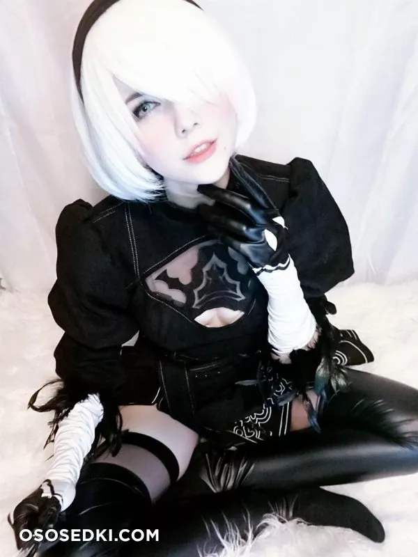 Meggii cosplay - 2B (Nier Automata) patreon erotic cosplay set - 14