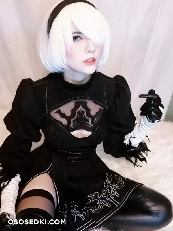Meggii cosplay - 2B (Nier Automata) patreon erotic cosplay set - 16