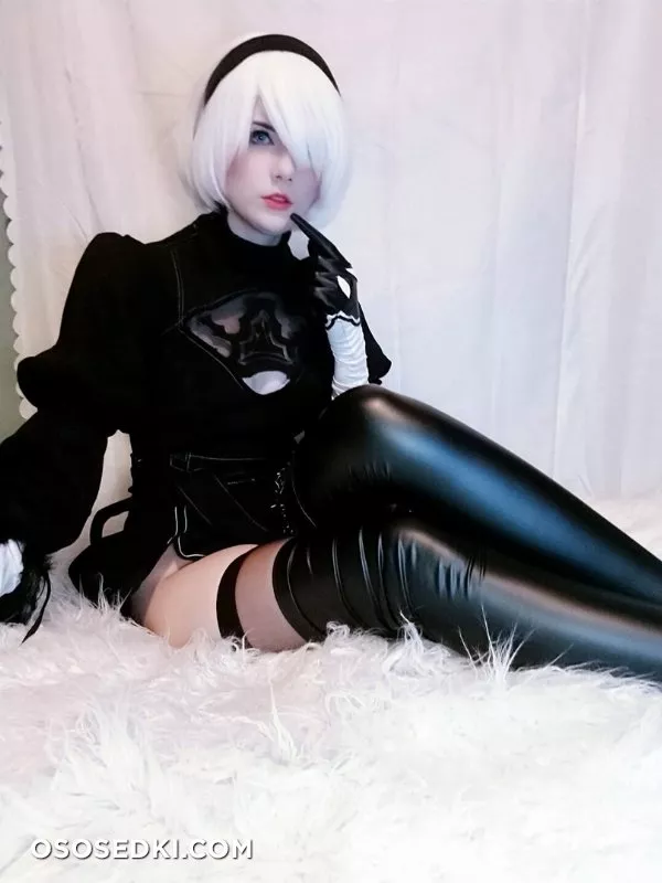 Meggii cosplay - 2B (Nier Automata) patreon erotic cosplay set - 17