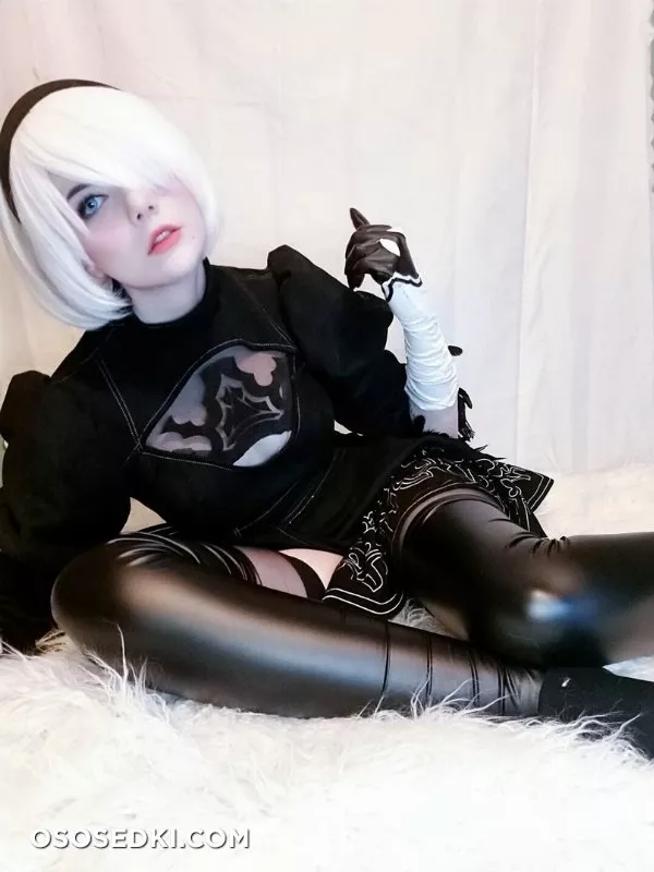 Meggii cosplay - 2B (Nier Automata) patreon erotic cosplay set - 19