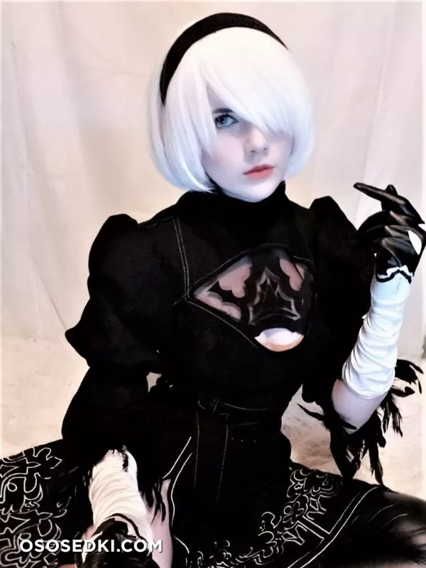 Meggii cosplay - 2B (Nier Automata) patreon erotic cosplay set - 22