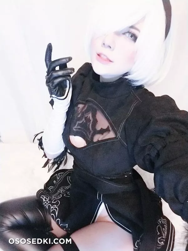 Meggii cosplay - 2B (Nier Automata) patreon erotic cosplay set - 23